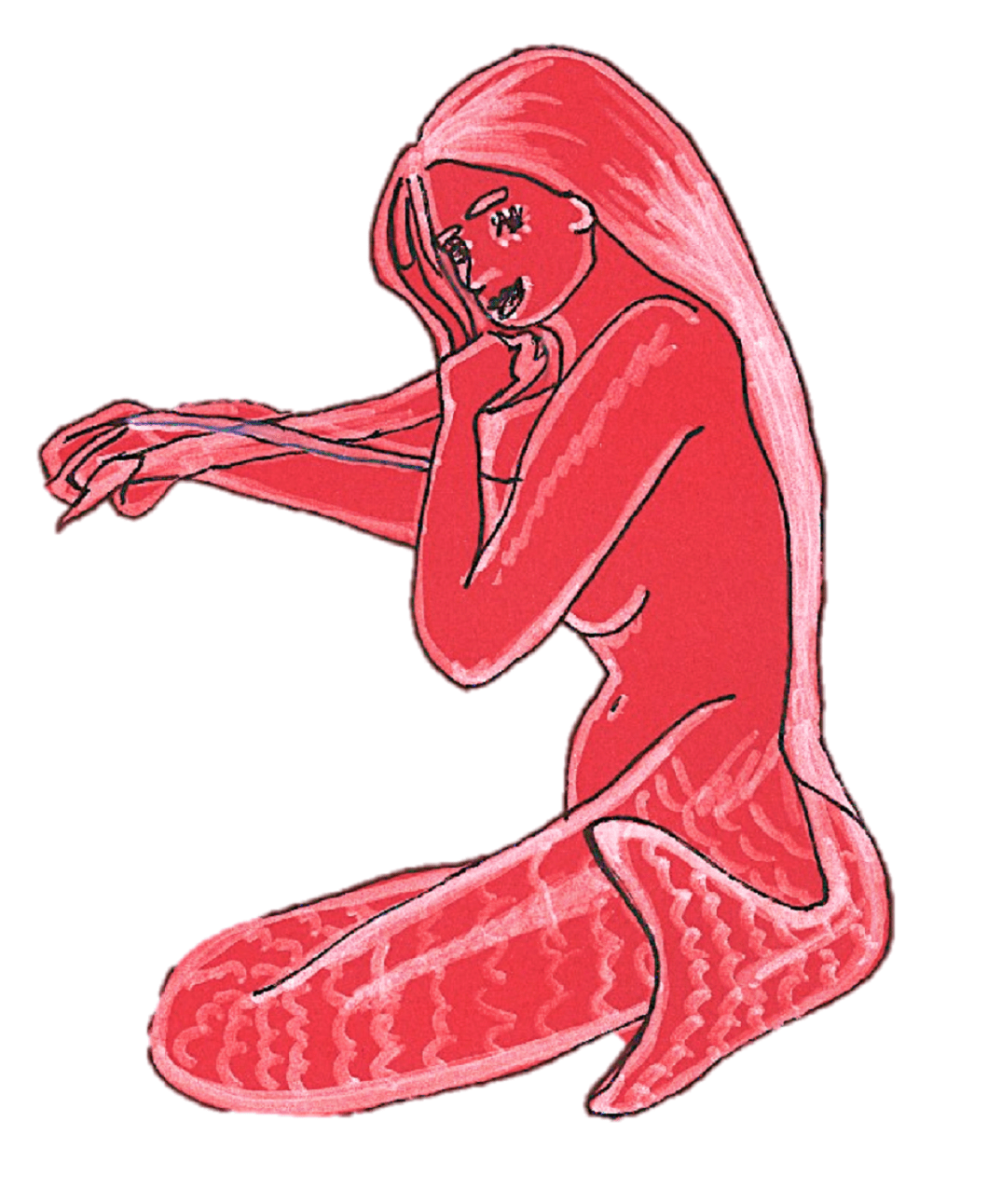 mermaid for monstrous mythology article by jess baxter