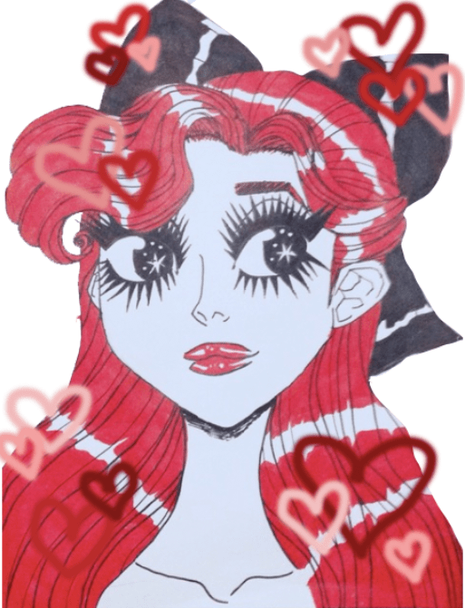 Mae galentines illustration