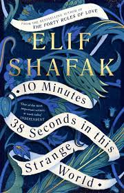 The cover of the bool 10 Minutes 38 Seconds in this Strange World by Elif Shafak